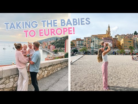 our first time taking the babies to europe!!