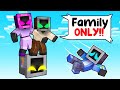 One TeeVee on a FAMILY BLOCK in Minecraft!