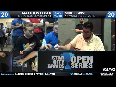 SCGWOR - Standard - Round 9b - Mike Sigrist vs Matt Costa [Magic: the Gathering]