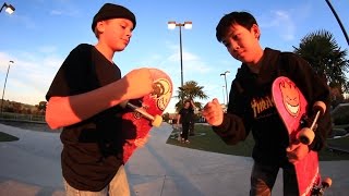 13 YEAR OLD GAME OF SKATE