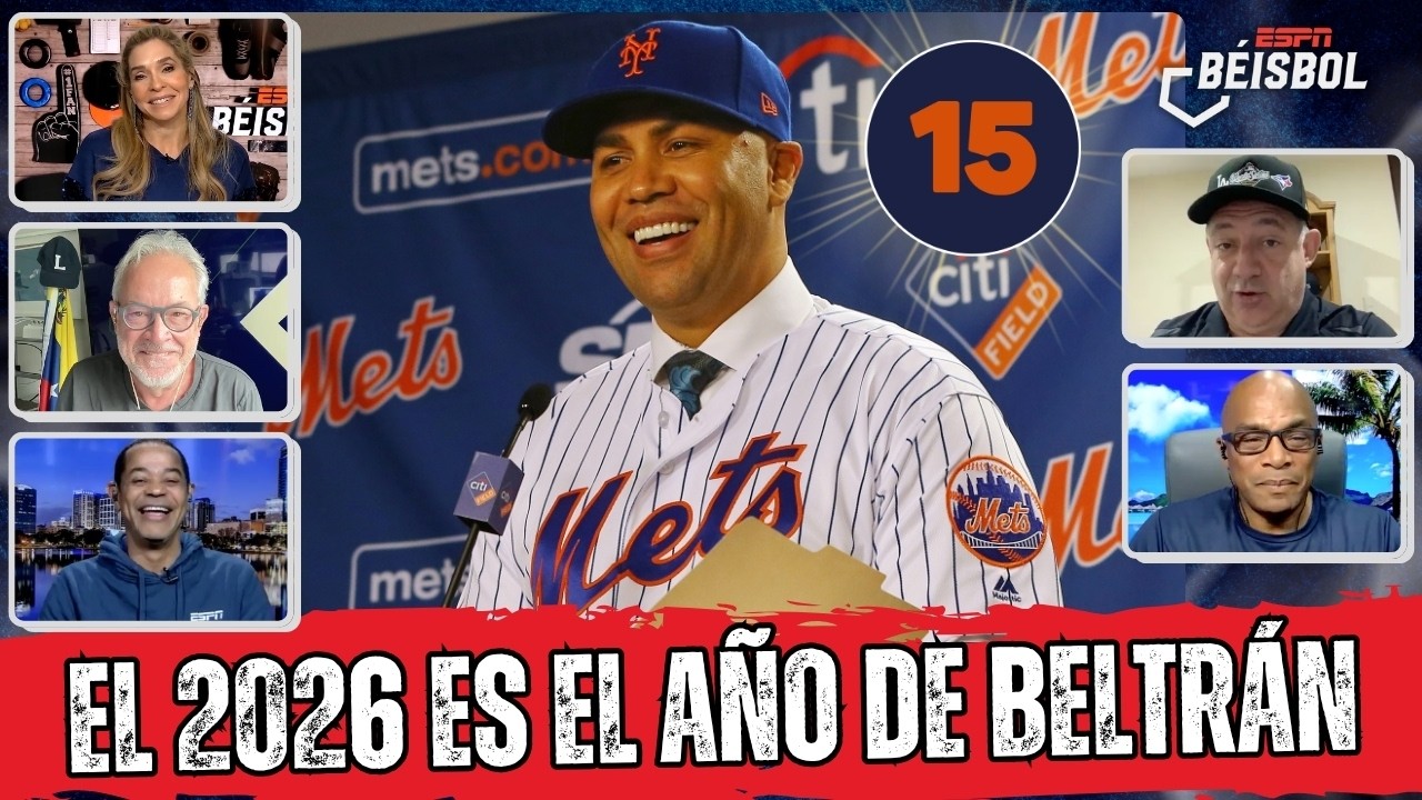 METS RETIRARÁN el número de CARLOS BELTRÁN en un 2026 SOÑADO para el BORICUA | ESPN Beisbol