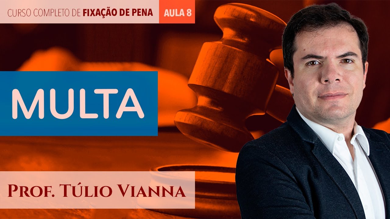 Multa - Curso Completo de fixação de pena - Aula 8