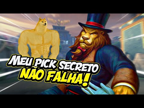 MEU PICK SECRETO NÃO FALHA! - ⚡ Smite BR GM Ranked Conquista