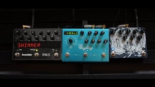 Video thumbnail for REVERB SHIMMER SHOOTOUT with Eventide Space Strymon BigSky Walrus Audio Descent by Dennis Kayzer