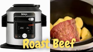 First time cooking Roast Beef in the Ninja Foodi Max 15 in 1 | Roast Potatoes and Yorkshire pudding