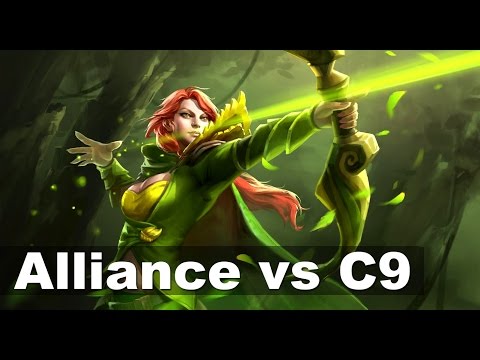 Alliance vs Cloud 9 Elimination Match Major Dota 2