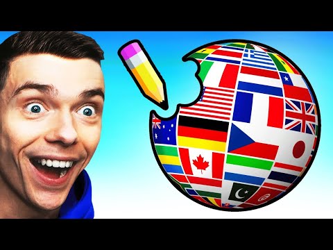 Dibujando Todas Las Banderas Del Mundo