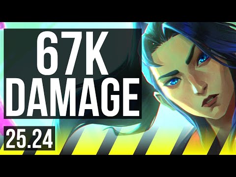 CAITLYN & Lulu vs JHIN & Leona (ADC) | 67K damage, Good KDA: 23/2/6 | EUW Master | 25.24