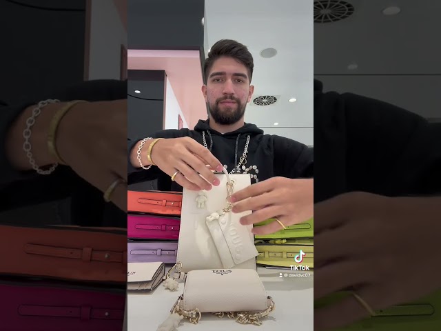 Vídeo relacionado con TOUS Mini Bolso Pop Beige, Para Mujer, Medidas 20,5 x 16 x 6 cm, Colección Tous La Rue New