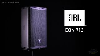Video thumbnail for JBL EON 712 Powered Speaker - New EON700 Series - AmericanMusical.com by American Musical Supply