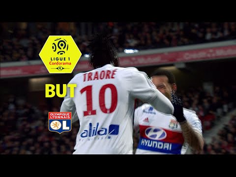 But Bertrand TRAORE (21') / LOSC - Olympique Lyonnais (2-2)  / 2017-18
