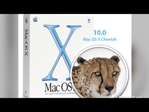 macOS ( Mac OS X Server 10.0 Cheetah )  May 2001