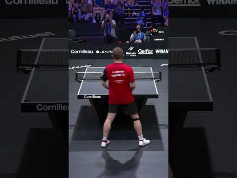 🏓  Il perd littéralement pied face à Alexis Lebrun ! #shorts