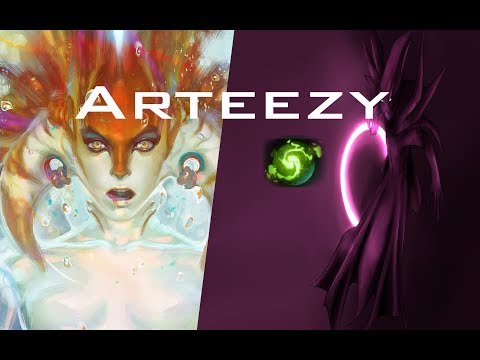 Arteezy naga and spectre gameplay