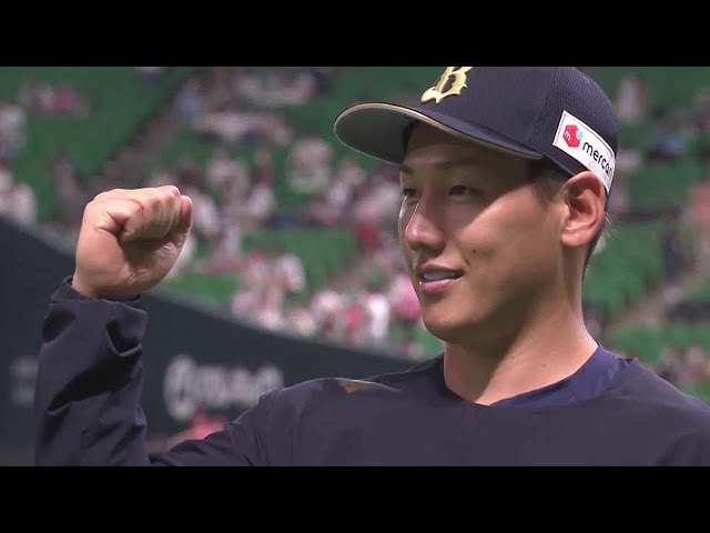 バファローズ・吉田正尚選手ヒーローインタビュー 8月12日 福岡ソフトバンクホークス 対 オリックス・バファローズ