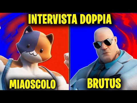 LO SCAGNOZZO DI MIDA PIù FORTE ! - Intervista Doppia su Fortnite