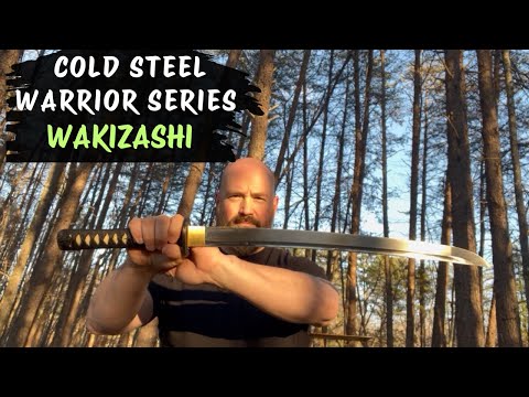 The Cold Steel Wakizashi // The Warrior Series 🔥
