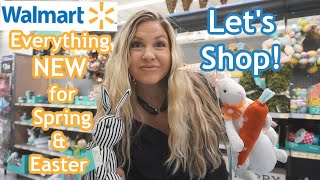 Shop With Me at Walmart!| Everything New for Spring & Easter 2022| Megan Navarro