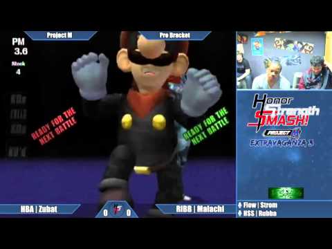 [PME3] HBA | Zubat (Luigi) |vs| RiBB | Malachi (Sheik) Project M 3.6