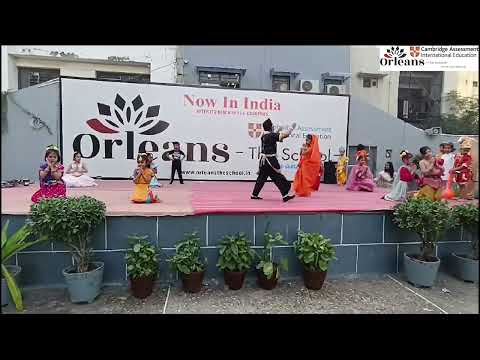 Dussehra Special Group Dance Performance by Orleans The School |  Orleans The School