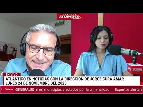 🎙️📻 Resumen Atlántico en Noticias • Lunes 24 de noviembre de 2025