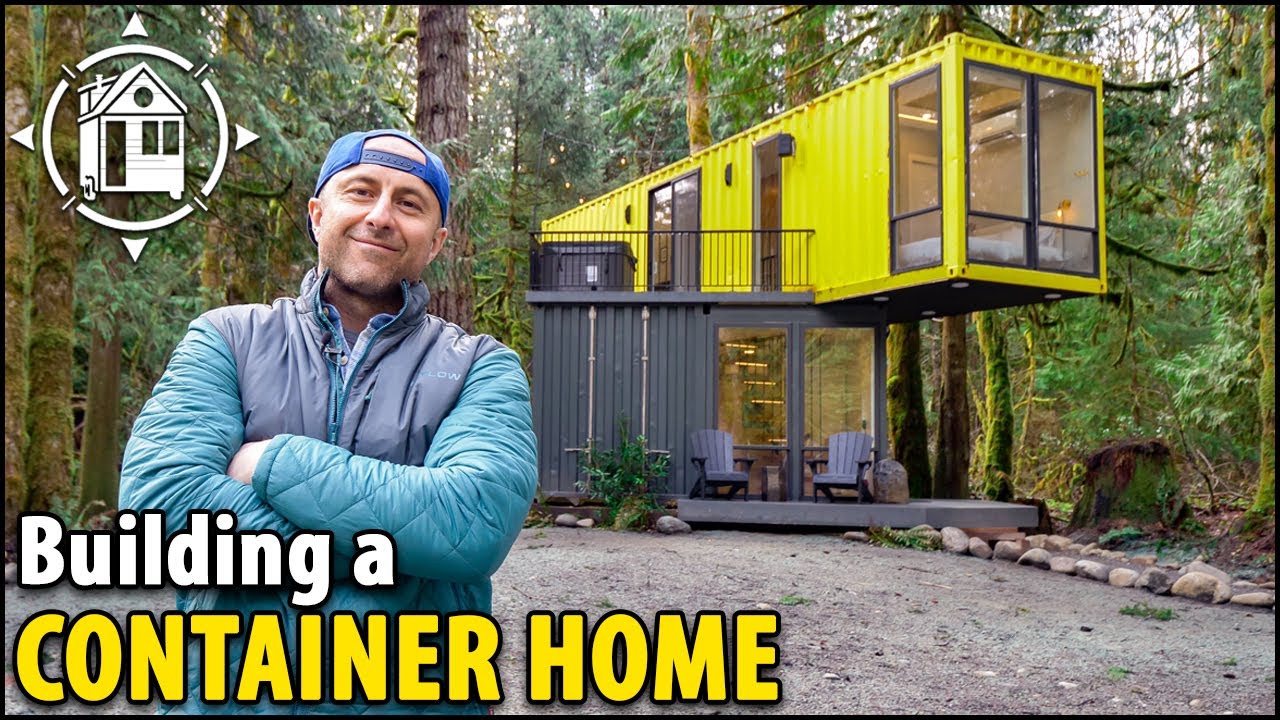Luxury Container Home built from two 40' containers!