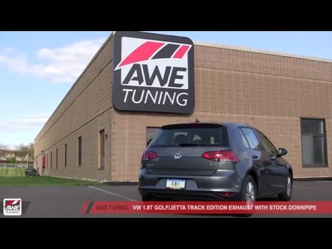 AWE Tuning VW 1.8T Golf/Jetta Track Edition Exhaust