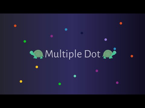 How To Get Multiple Dot In Python Turtle Beginners Tutorial