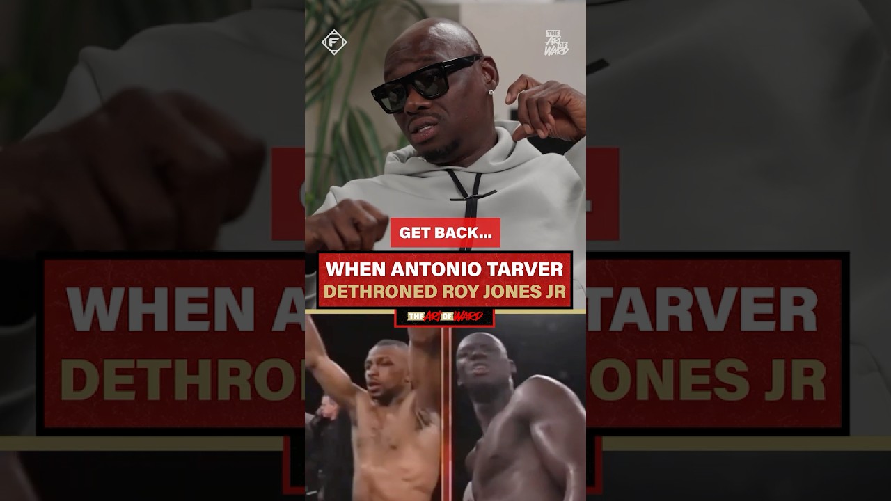 Antonio Tarver explains how became obsessed with getting his get back with Roy Jones Jr. 😤