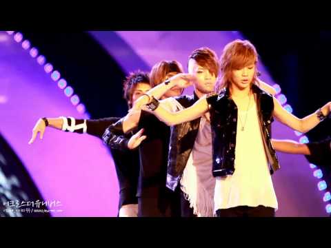 [fancam] 100731 SHINee thousnad hands in lucifer  @ Open concert