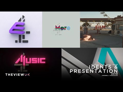 E4, More4, Film4, 4Music & 4seven | 2018 Idents & Presentation | 2018-