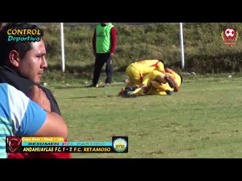 Andahuaylas F.C. Vs F.C. Retamoso 1-2 Resumen Copa Perú Etapa Departamental (Control Deportivo)