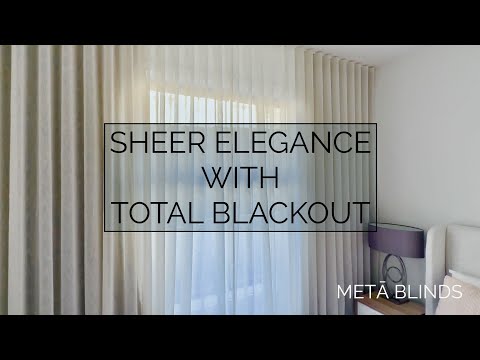 Geometric Sheer Curtains