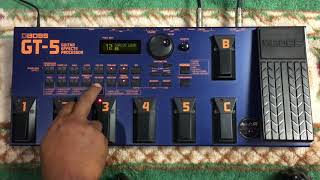Video thumbnail for Boss GT-5 Japan | Demo Drive , Clean [ Preamp ] by Azizie Mislan