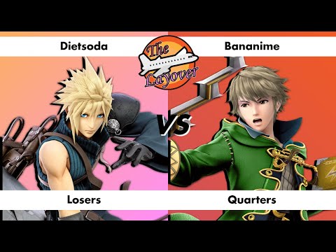 The Layover - Losers Quarter Final - Dietsoda (Cloud) vs Bananime (Robin)