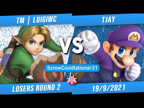 ScrewCovidtational-21 - TM | LuigiWC (Young Link) vs TJay (Mario) - Losers Round 2