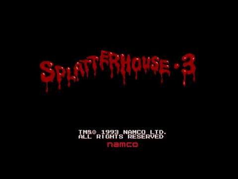 Splatterhouse 3 - 12 - The Giant Boreworm / The Embryo (Boss 2 / 4)