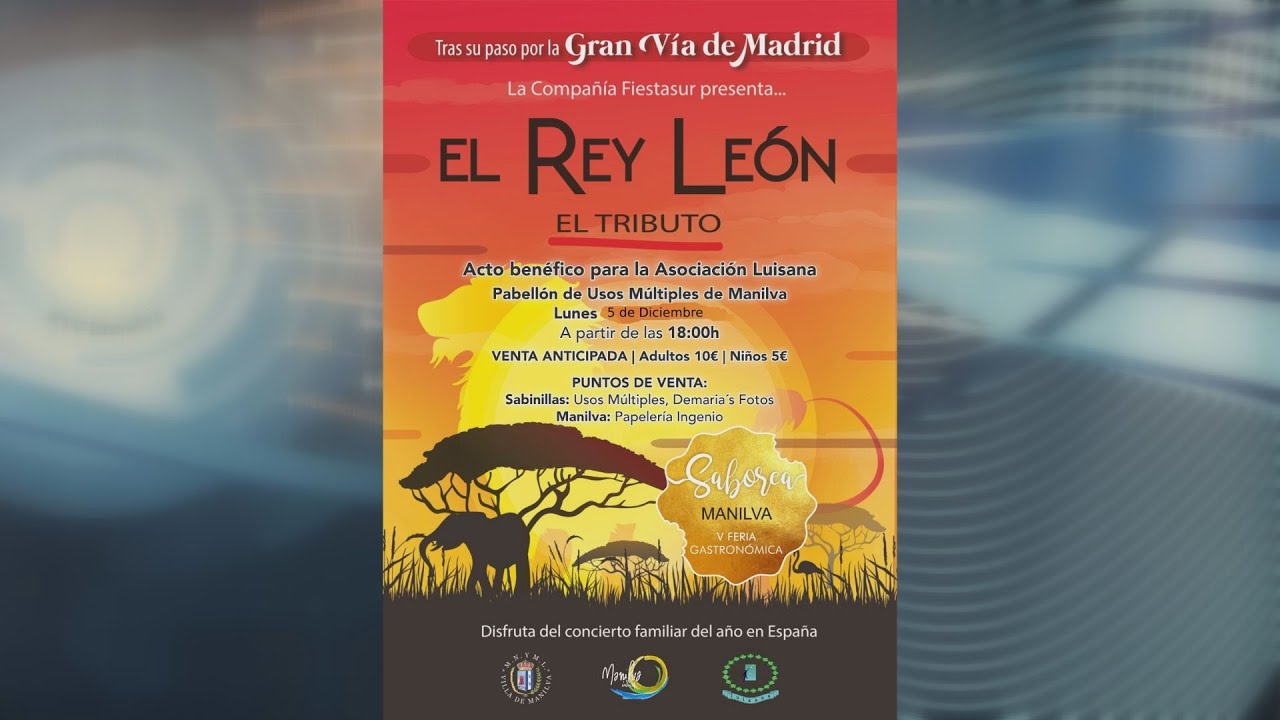 <strong>Concierto Familiar “El Rey León. El Tributo”</strong>
