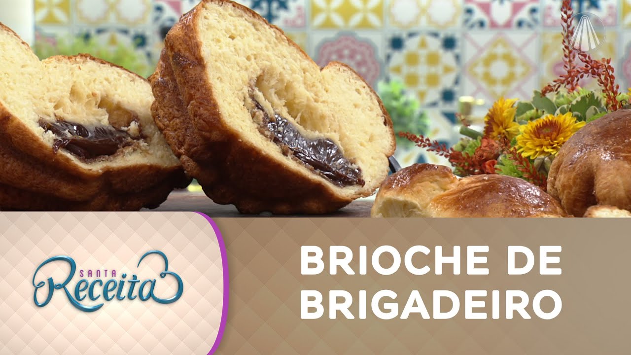 Aprenda a fazer um delicioso Brioche de Brigadeiro