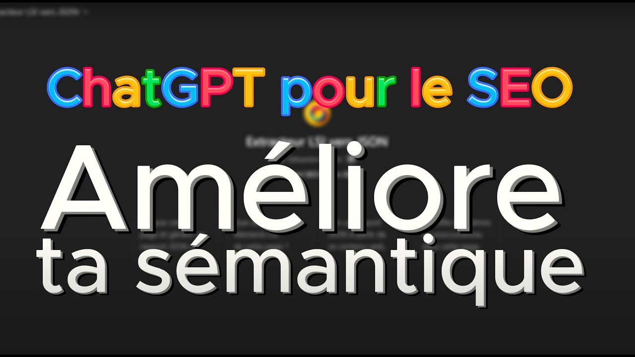 ChatGPT & SEO : DÉCODE le contenu d'un site en un instant 🚀