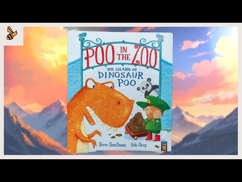 Poo in the Zoo, THE ISLAND OF DINOSAUR POO(ANIMATED Read Aloud)