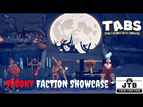 TABS Spooky Faction Showcase! - Halloween Update from Totally Accurate Battle Simulator