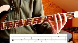 The Doors - People Are Strange (Bass Tutorial with Tabs)