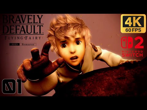 Bravely Default HD Remastered (SW2) [4K, 60FPS] Walkthrough Part 1 On the Precipice Of Despair