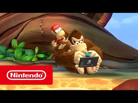 Game Donkey Kong Country Tropical Freeze Nintendo Switch vídeo