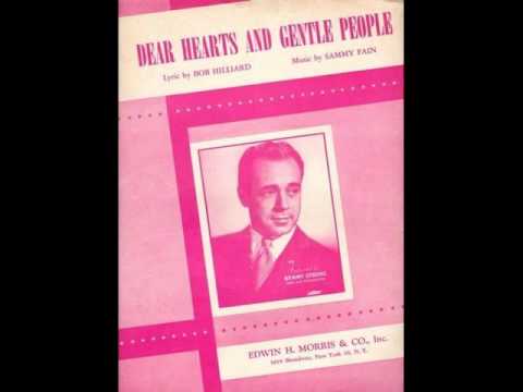 Benny Strong & His Orchestra -  Dear Hearts And Gentle People 1950