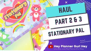 💜 Stationary Pal HAUL - part 2 and 3 order  💜