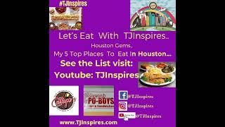 Come Eat with Me.. My 5 Places to Eat in Houston!