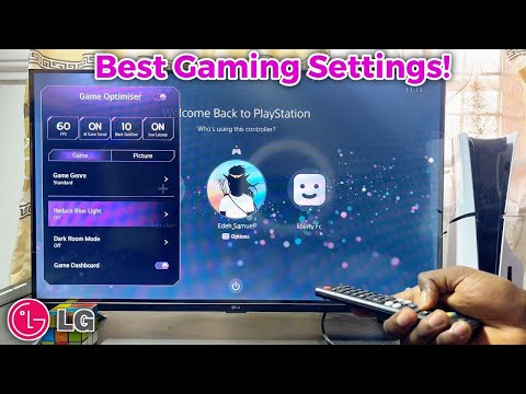 Best Gaming Settings for LG TV 2025