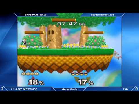 Smashacre Blaze - CT Mew2King vs Hax - Grand Finals - SSBM